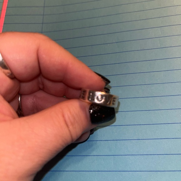 Silver Ring with 'True' Inscription - Picture 2 of 5